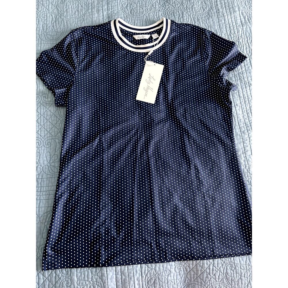 Women Lady Hagen Golf Shirt Size S Navy Blue NWT